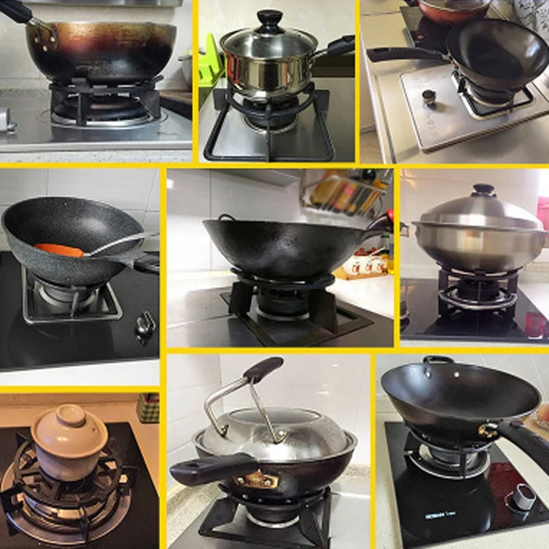  Стойка Wok чугунная стойка для горелок защитная крышка газовых плиток кухонные