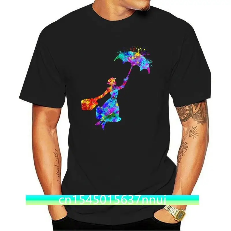 

New Mary Poppins Art Design T shirt For Women