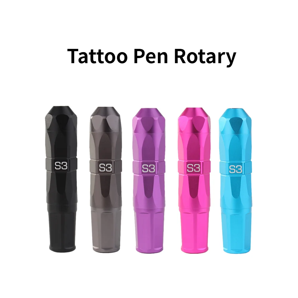 

KIME Tattoo Pen Rotary Machine Gun Coreless Motor Strong Quiet Magnetic Connection Tattoo Supply Permanent Makeup Pen