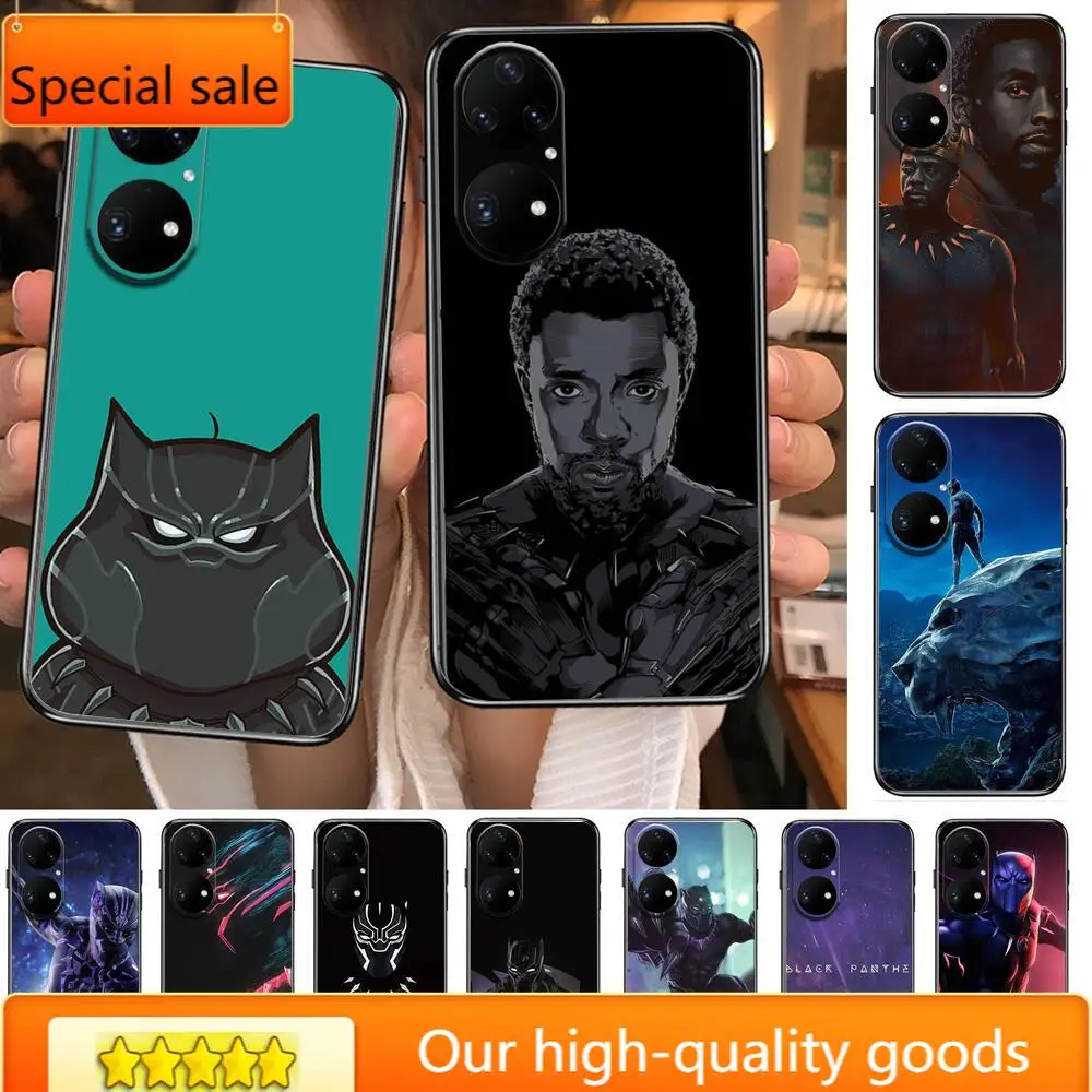 Чехол для телефона с изображением Пантеры marvel Huawei p50 P40 p30 P20 10 9 8 Lite E Pro Plus |