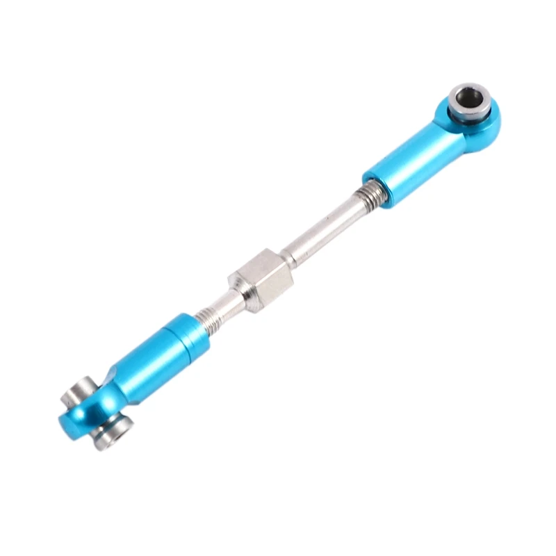 

For WLtoys 144001 1/14 RC Car Spare Parts Replacement Accessory Metal Servo Pull Rod Steering Tie Rod Set