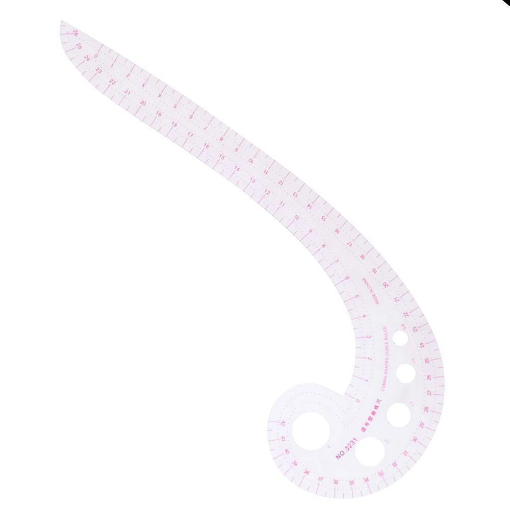 

6pcs DIY Clothing Sample Tailor Rulers Metric Styling Rulers Curve Set Cutting Ruler Arm Sleeve Yardstick Sewing Accessories