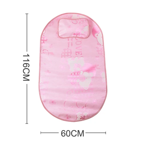 pink mat Детская Вигвама, детская москитная сетка, палатка, всплывающая, складная, портативная, Детская Пляжная палатка для сна, Игровая палатка, детские игрушки, морской мяч, бассейн - Цвет: pink mat