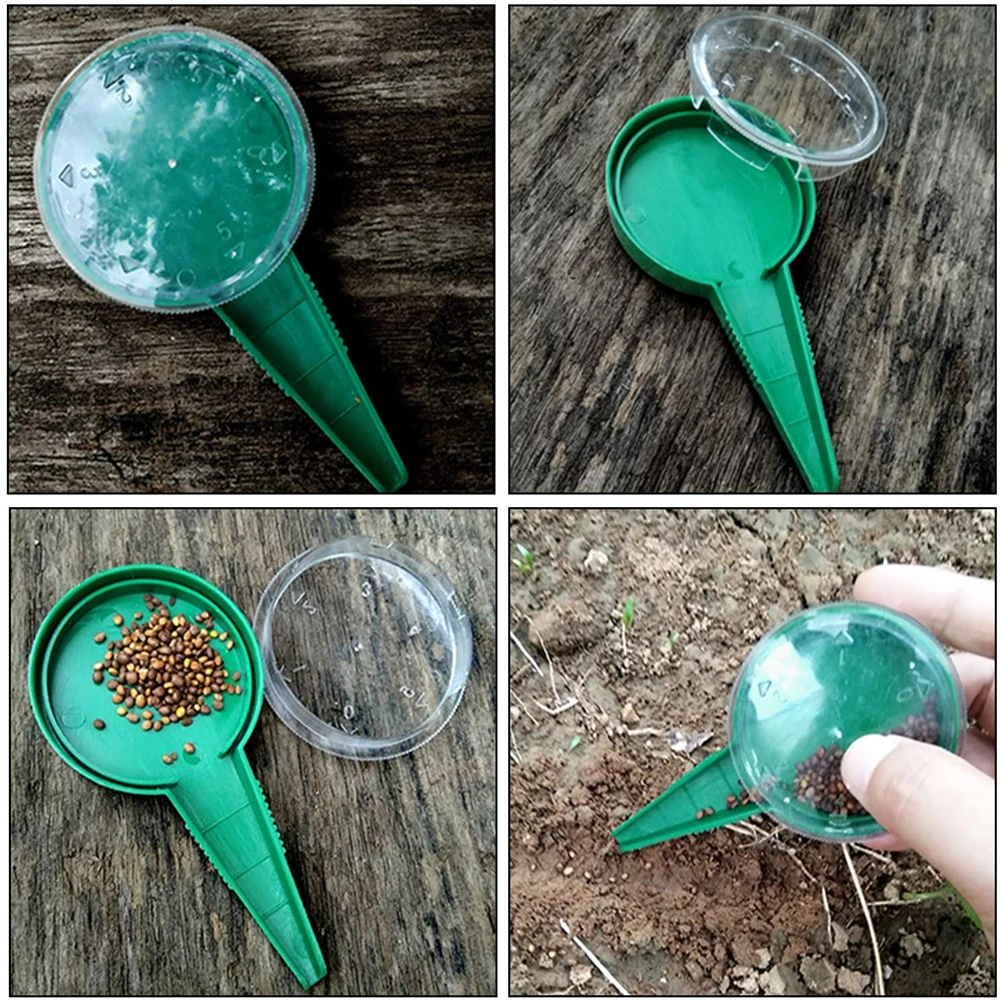 Диспенсер для семян регулируемый ручной садовый инструмент с 5 пилками рассады |