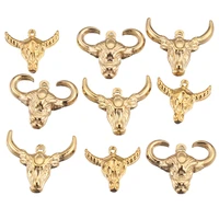 5pcslot stainless steel gold deer christmas charm earring charms dangles pendants for diy necklace jewelry making wholesale