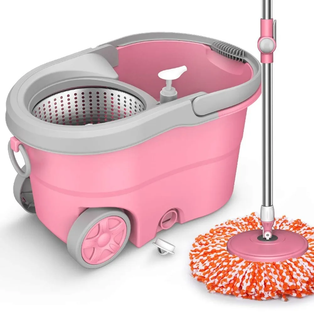 Вращающаяся Швабра ведро с двойным приводом вращающаяся системой очистки эльфа