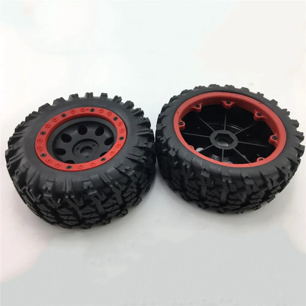 4 шт. большие шины 17 мм без пасты для 1/7 Traxxas UDR Unlimited Desert Racer Tires 135 RC автомобильные