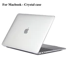 Чехол для MacBook Pro 13 Кристальные бесцветные ультратонкие Обложка для Apple Macbook Air 11,6 12 13,3 15.4in M1 чип Pro 16 A2141 A2338