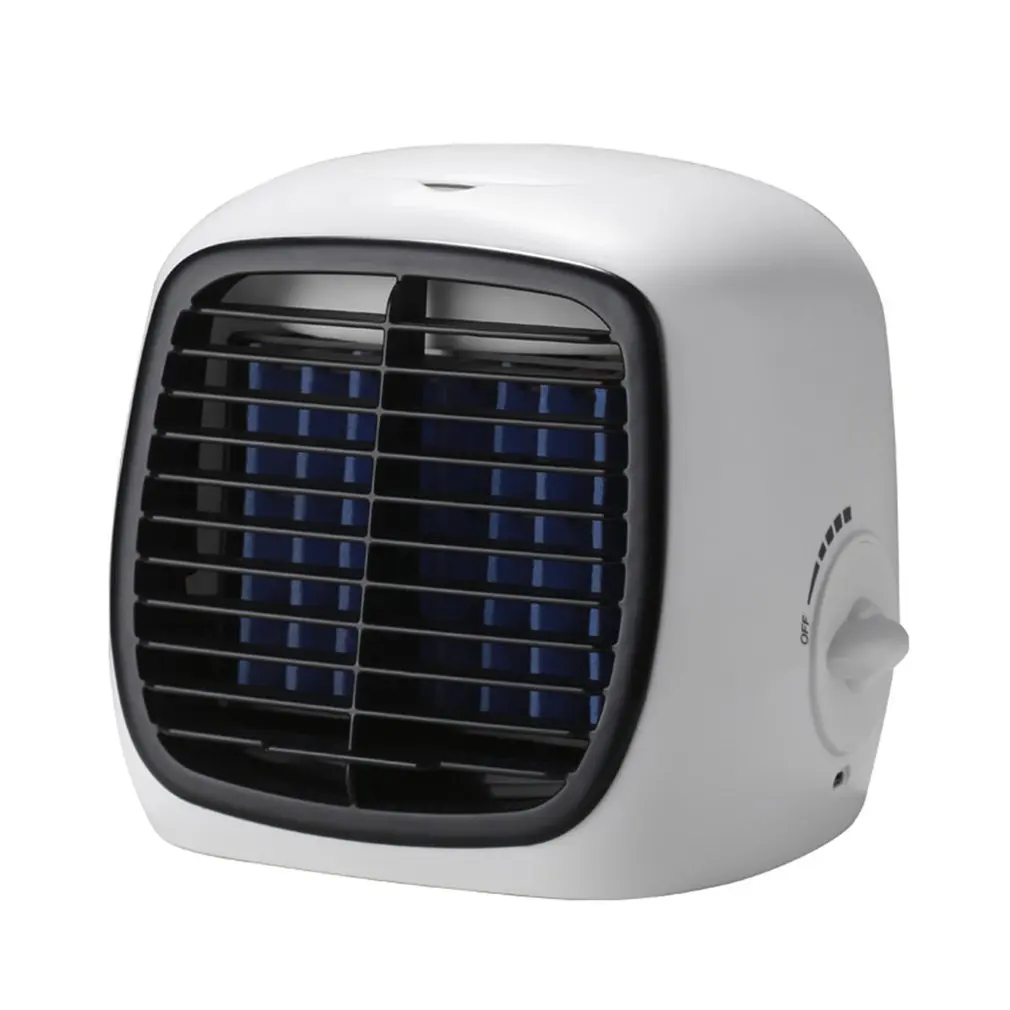 

Mini Air Conditioner With Cooling Fan USB Plug Usb Desktop Home Portable Air Cooler Humidification And Refrigeration Spray