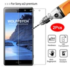 2 шт.лот 9H закаленное стекло для Sony Xperia 1 10 Plus XZ3 XA XA1 XA2 XA3 Ultra Plus XZ2 Compact XZ4 XZ Premium Защитная пленка для экрана