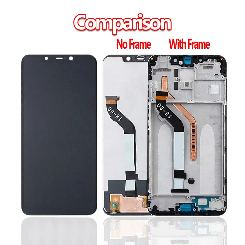 Для Xiaomi Pocophone F1 ЖК-дисплей+ кодирующий преобразователь сенсорного экрана в сборе для Xiaomi Pocophone F1 ЖК-экран Замена