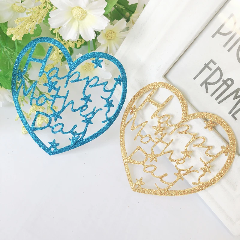 Металлические Вырубные штампы для мам сделай сам любовь буквы скрапбукинг