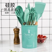 1011 pcsset silicone kitchen cooking tools spatula heat resistant soup spoon non stick special shovel kitchen tools