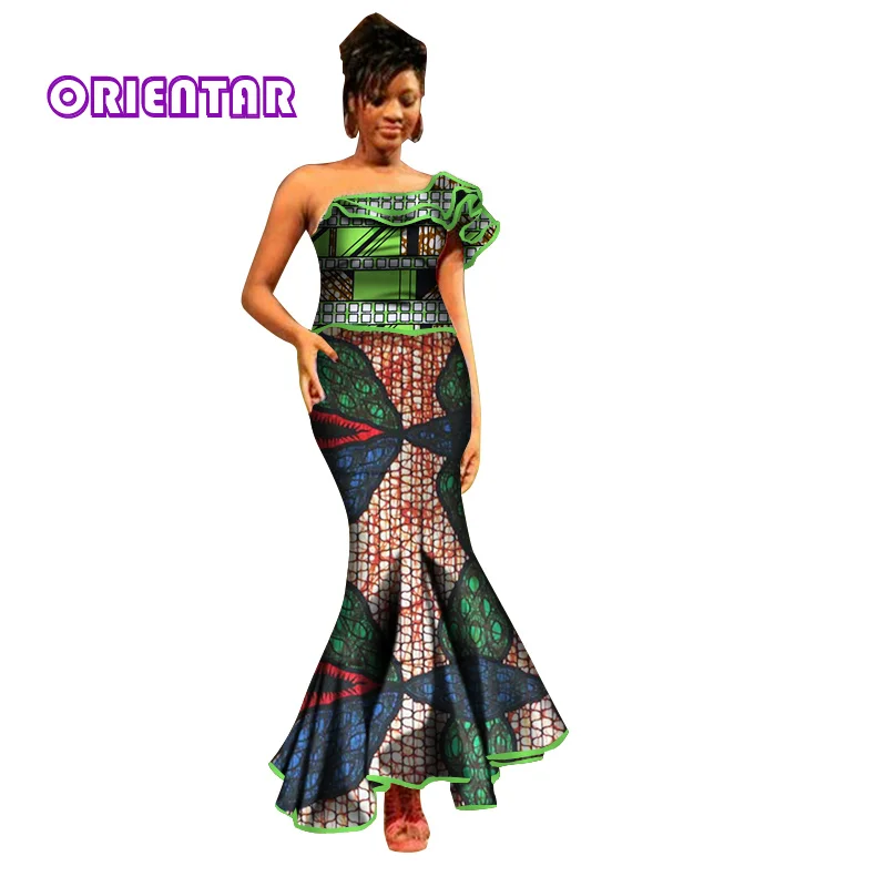 Платье женское в африканском стиле традиционная африканская одежда боди с
