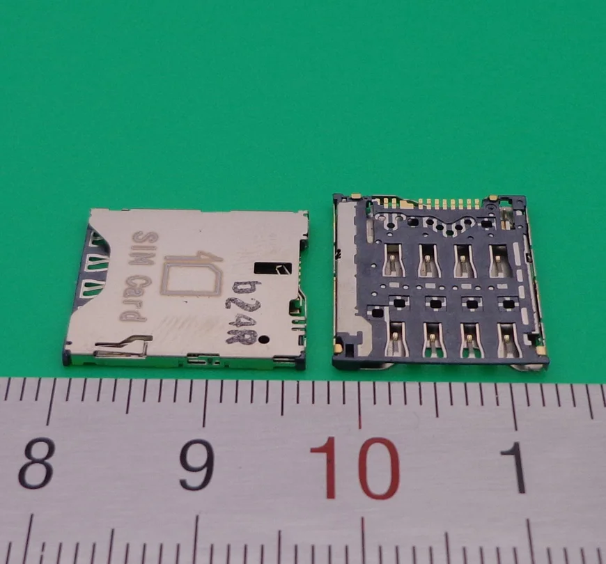 2 шт. разъем считывателя sim карт для Alcatel one touch idol X 6040 6040D модуль держателя|sim card reader