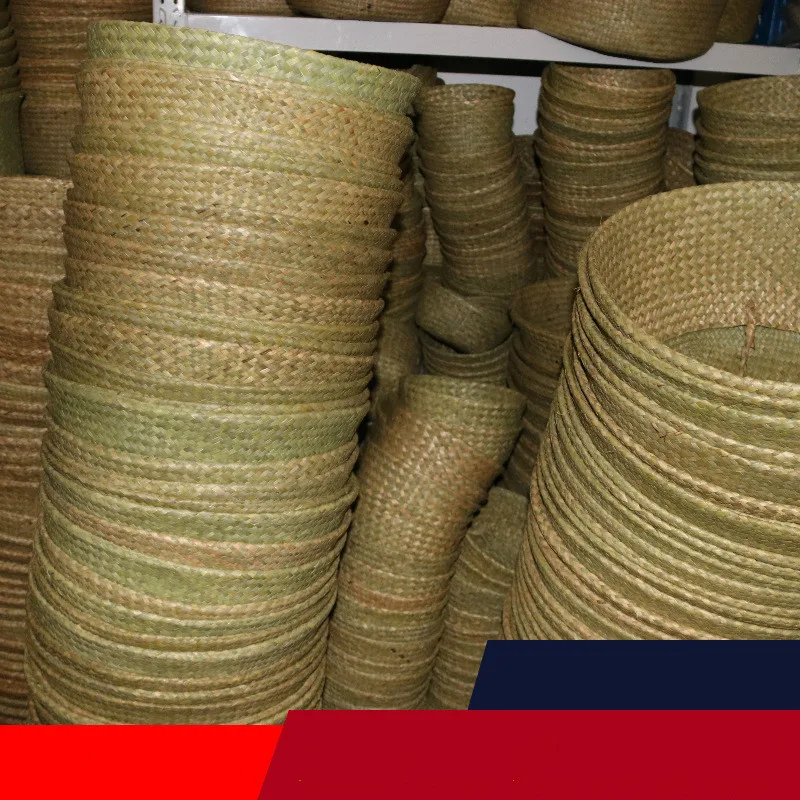 Корзина из водорослей в скандинавском стиле ручная работа плетеный цветочный