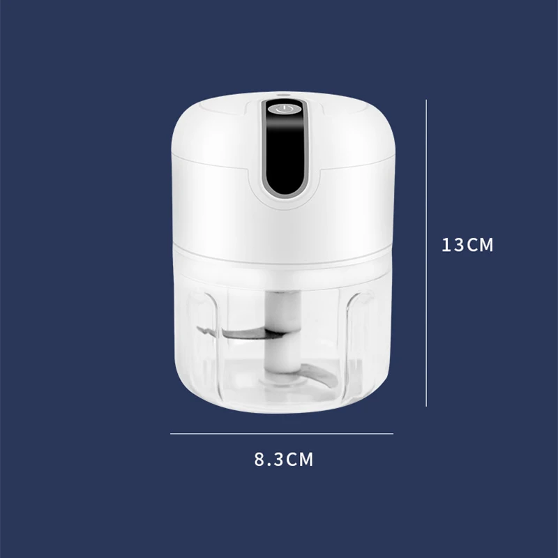 

Wireless Electric Meat Grinder Household Mini Garlic Ginger Chili Masher USB Charging Kitchen Chopper Meat Crusher Shredder