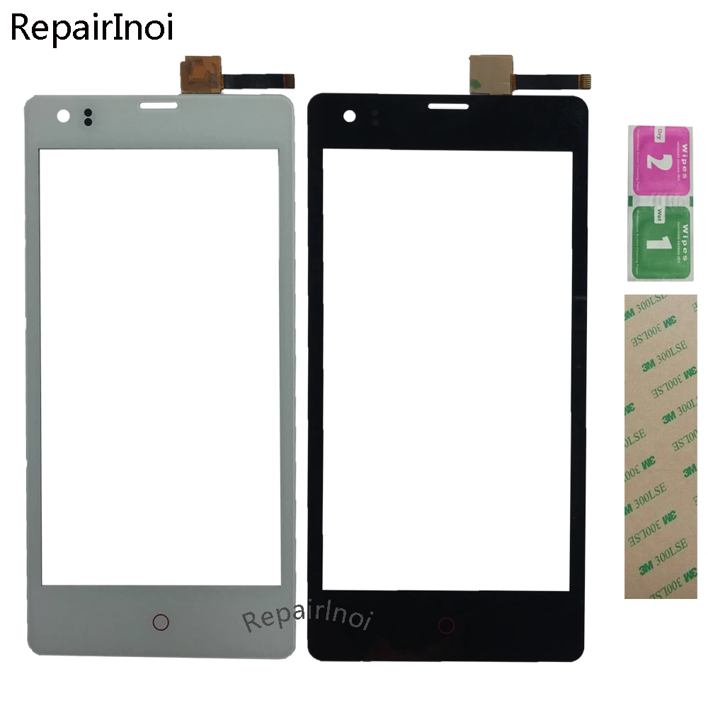 

10pcs Phone Touch Screen For Elephone G1 Digitizer Panel Front Glass Sensor 3M Glue Wipes