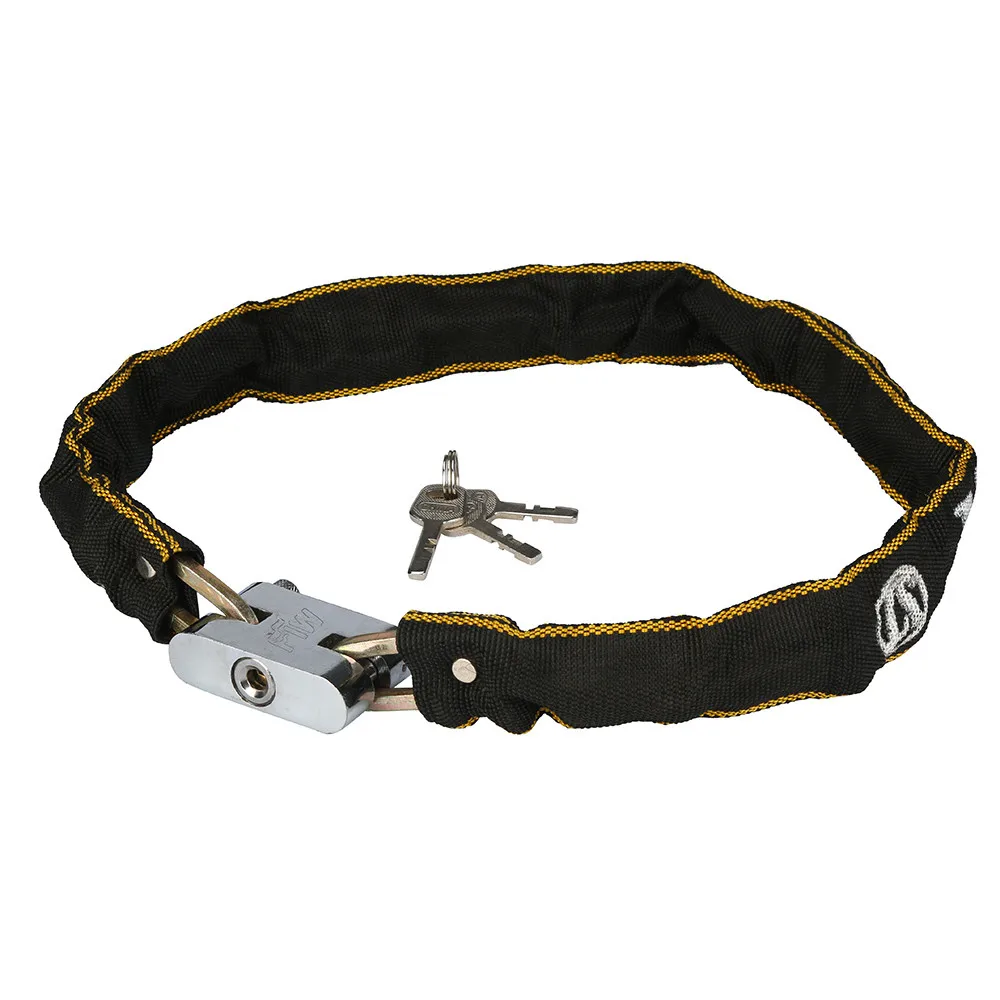 Мощный велосипедный замок для мотоцикла скутера мотора велосипеда цепной Лидер