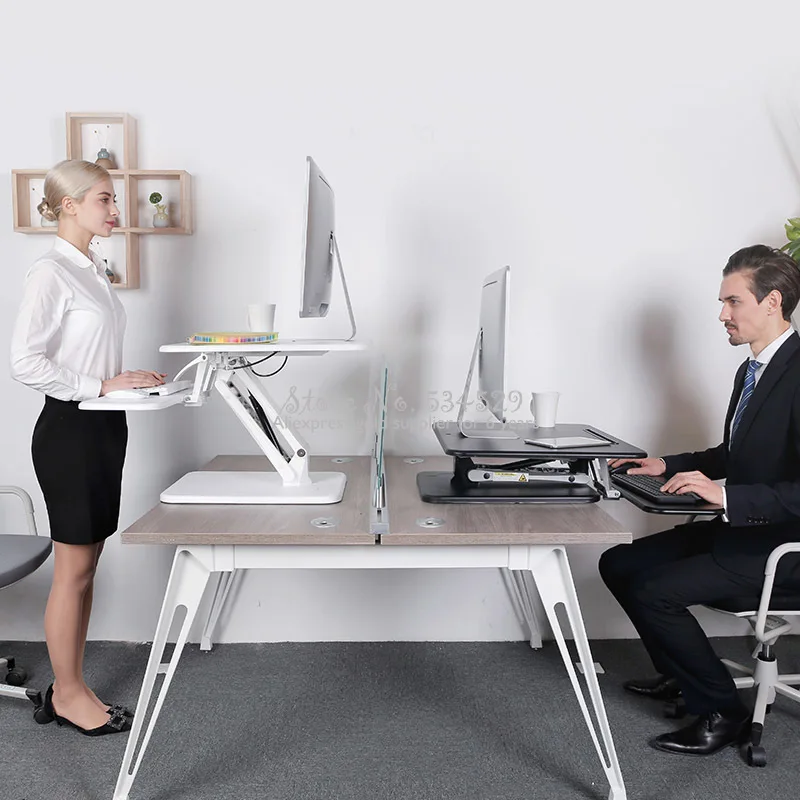 

5%Lift Table Notebook Monitor Computer Benchtop Increase Table Portable Foldabl Table For Laptop Desk
