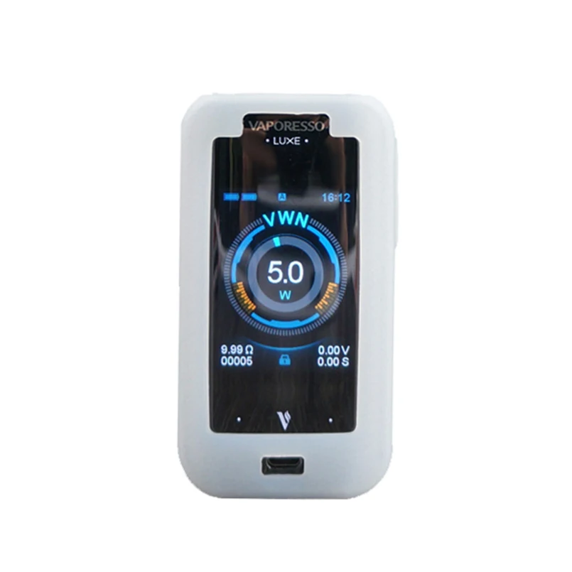 Clear gel no mod Силиконовый чехол для Vaporesso Lux 220W TC Kit, чехол для кожи, гелевая оболочка, подходит для Vaporesso Lux 220W Mod shield - Цвет: Clear gel no mod