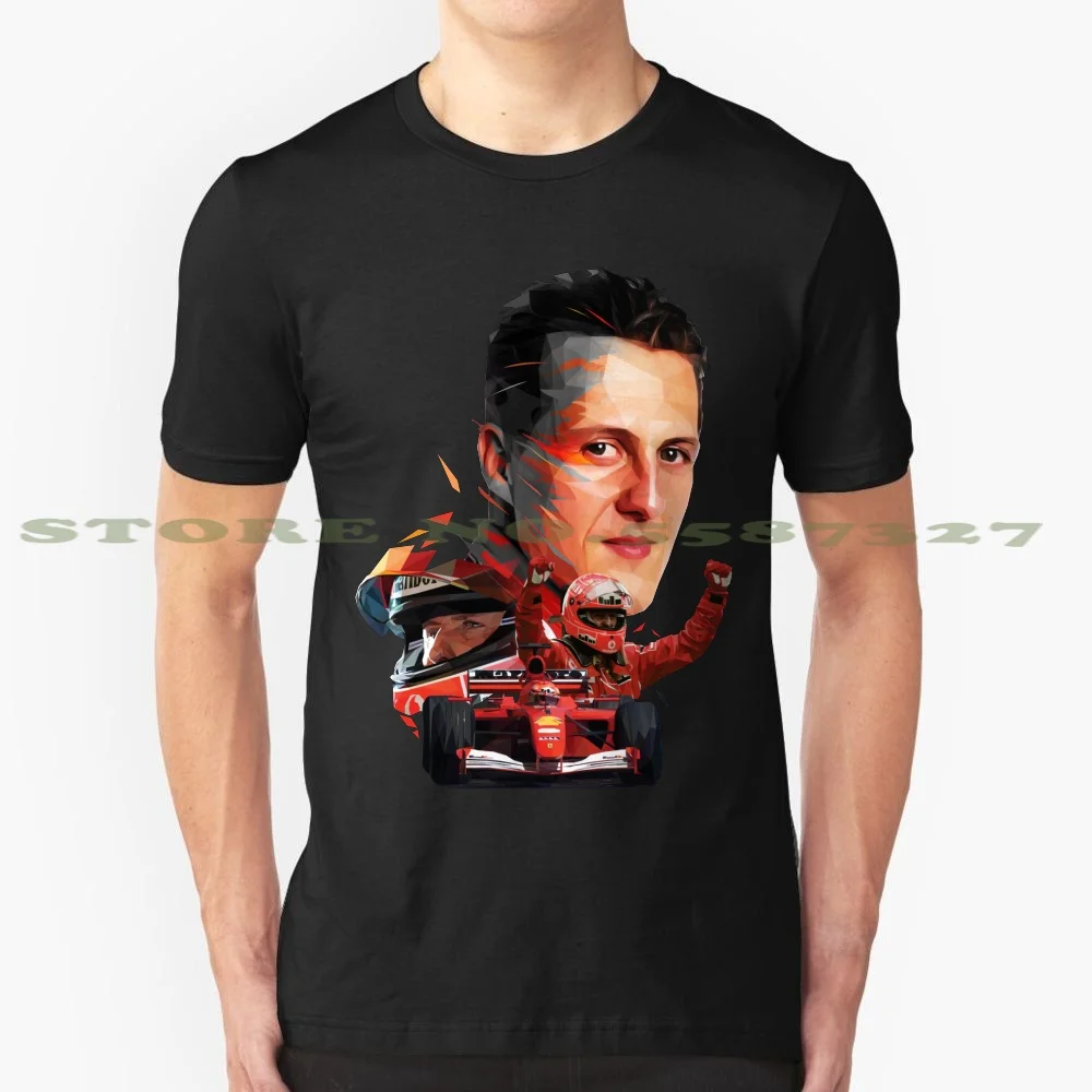 

Забавная летняя футболка для мужчин и женщин с Майклом Шумахер шуми Стиг