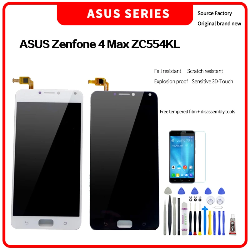 

ЖК-дисплей для Asus Zenfone 4 Max ZC554KL, с инструментами для разборки