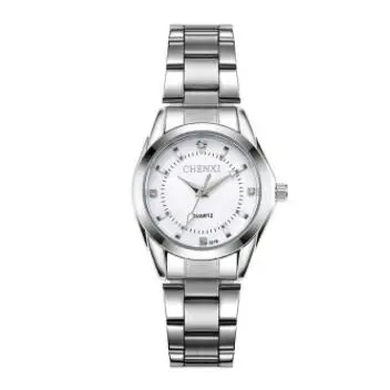 Женские кварцевые часы из нержавеющей стали с японским кварцевым механизмом |