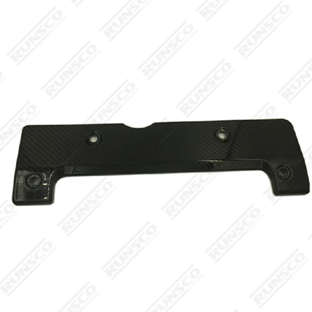 Крышка свечи зажигания из углеродного волокна для Honda Civic 06-11 K20& K24 двигатель Acura RSX TSX Тип R DC5 - Цвет: Carbon fiber BK