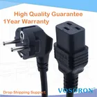 IEC 320 C19 к ЕС штепсель 2 контактный разъем удлинителя для UPS PDU, подключен к C20 AC Мощность кабель адаптер свинцовый шнур 3G1.5mm