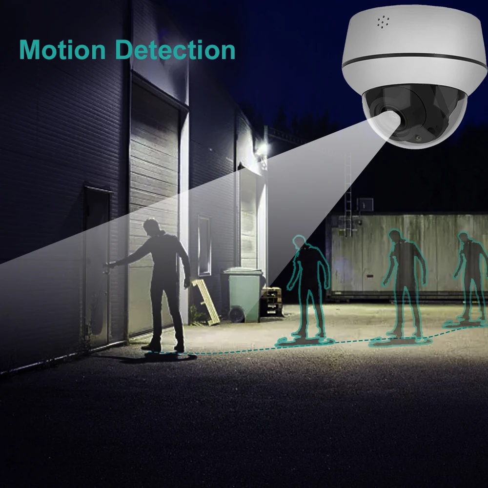 anpviz outdoor ptz ip camera dome poe 5mp hikvision compatible surveillance security auto tracking 4x zoom cam audio h 265 free global shipping