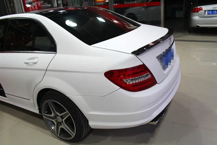 Спойлер из углеродного волокна для Benz W204 C180 C200 C260 C280 C300 C74 спойлер на крышу 2008