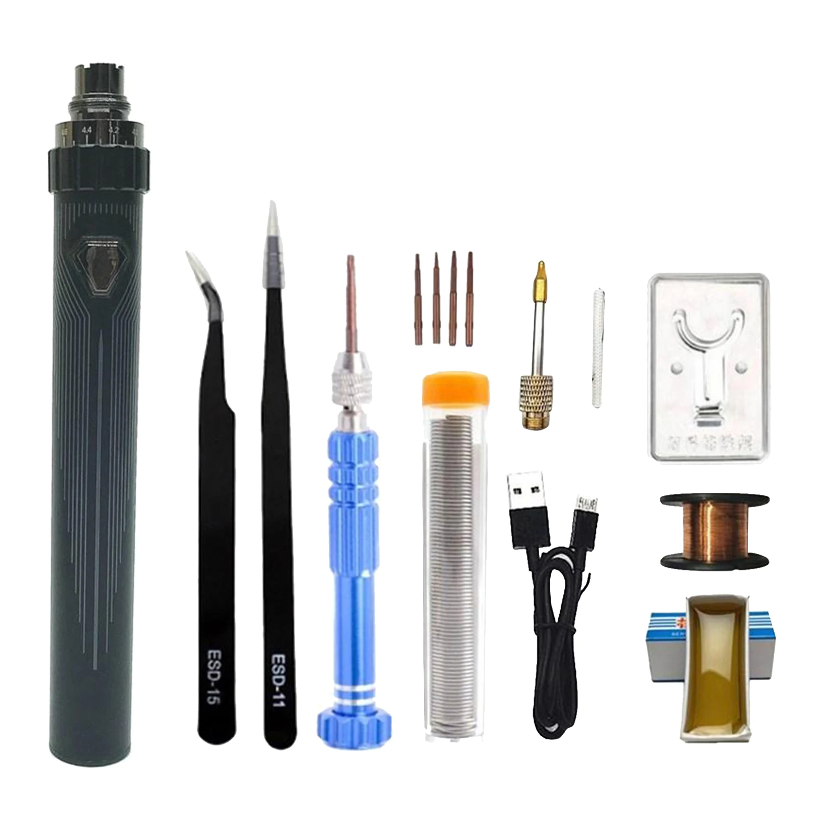 

Mini Wireless Charging Battery Soldering Iron Pen USB Welding Tool Kit