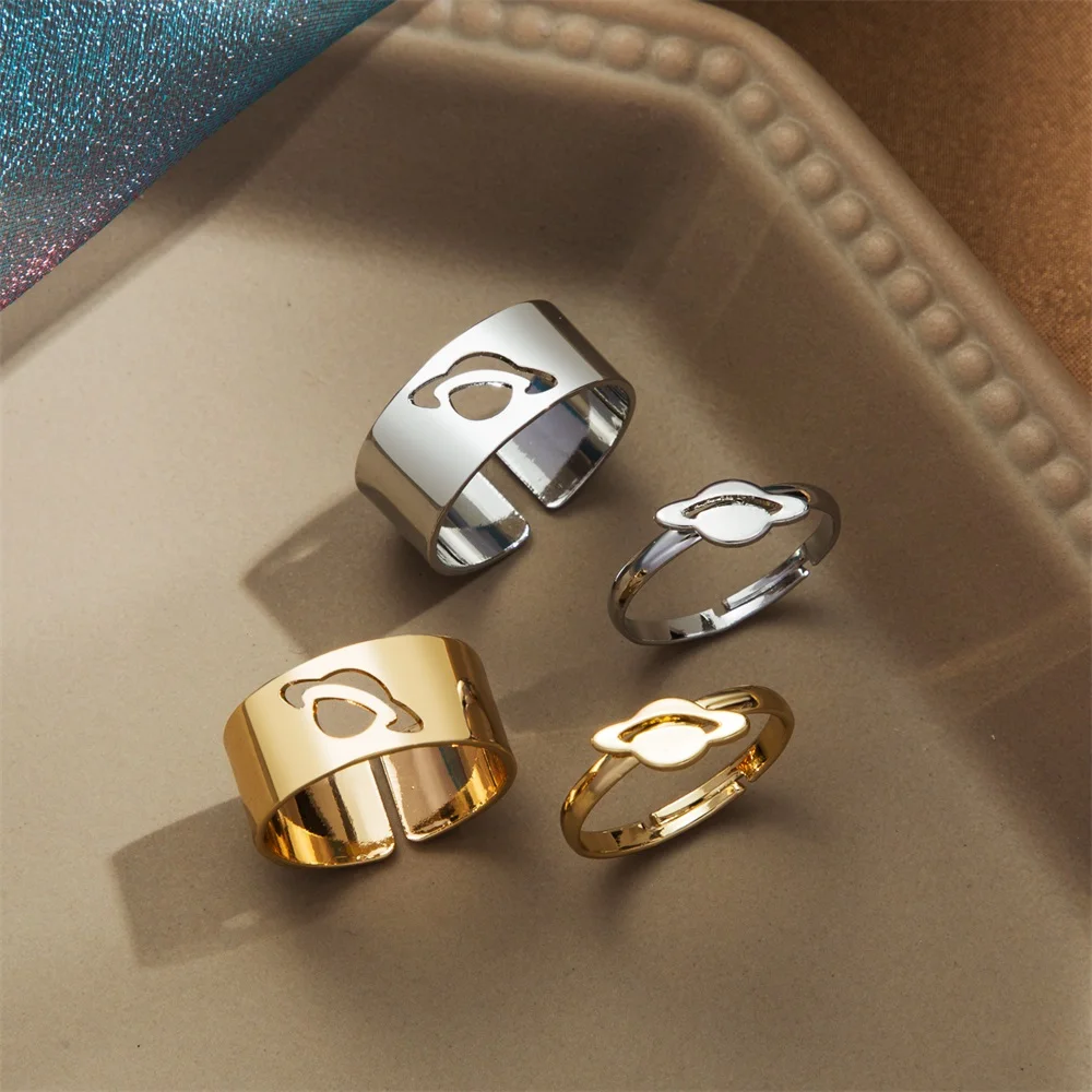 UMKA модного серебристого цвета планета космический корабль женский набор