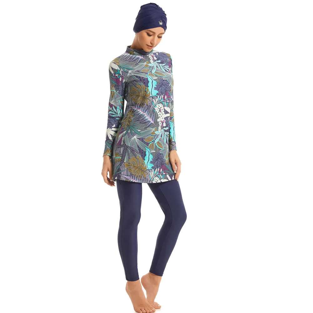 Одежда для плавания мусульманский скромный исламский женский пляжный