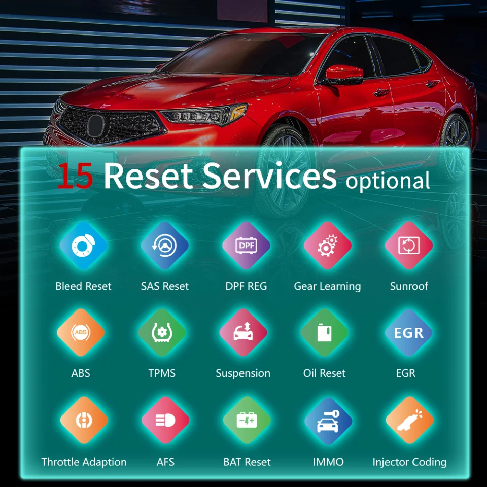 THINKCAR THINKDIAG MINI OBD2 Профессиональный сканер чтение кода полная система ABS Oil DPF SAS Reset