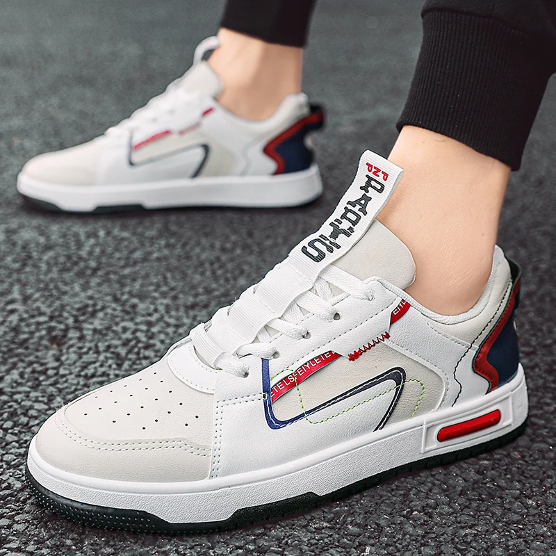 

New trendy brand men's board shoes Korean version of the trend of simple, versatile and comfortable casual sports shoes