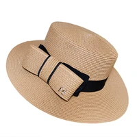 maxsiti u summer sun visors women hat bowknot m straw cap lady travel flat sun hat fashion fisherman basin caps beach hats