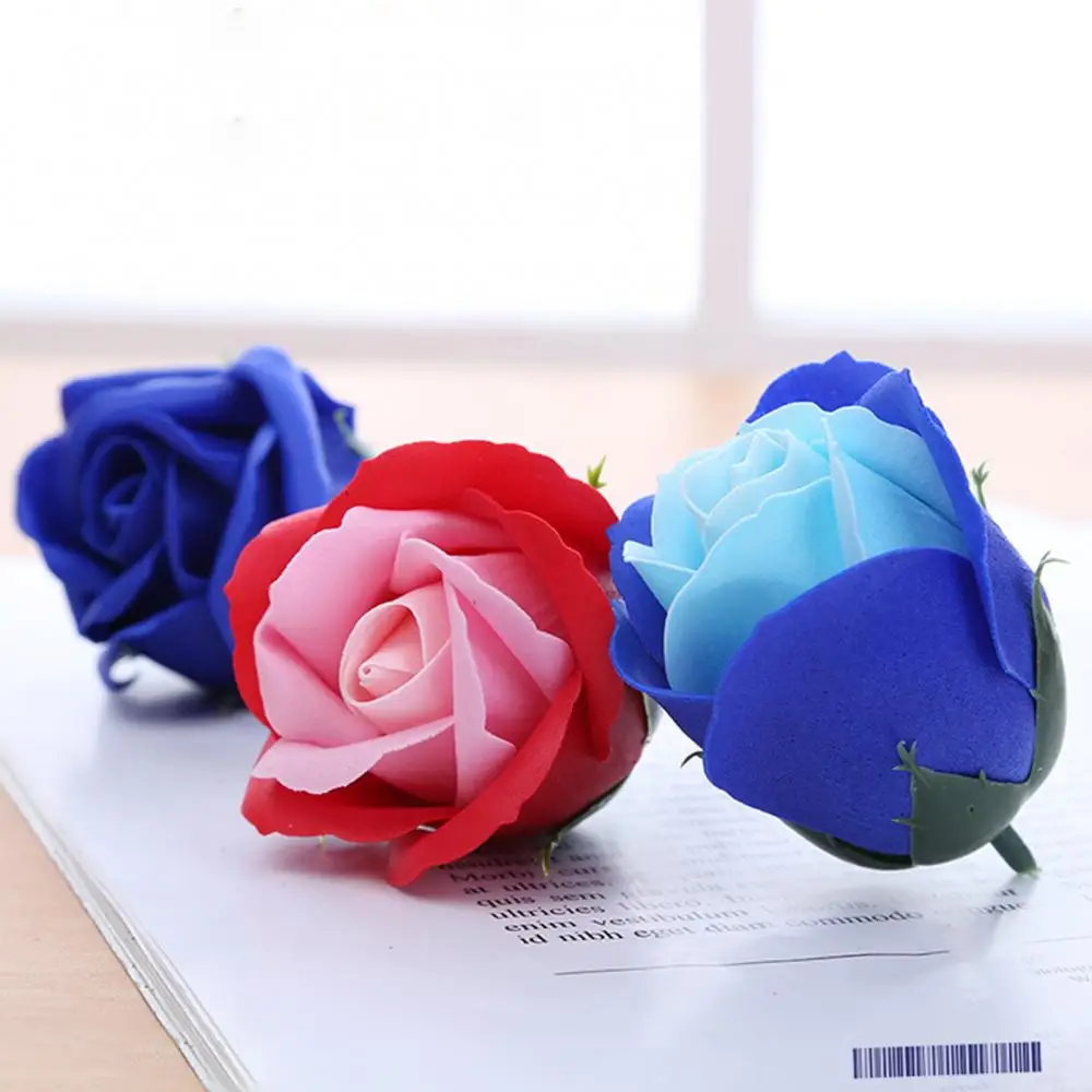 

50Pcs 3-layer Simulated Rose Scented Soap Flower Xmas Valentine Birthday Gift for Girlfriend and mother