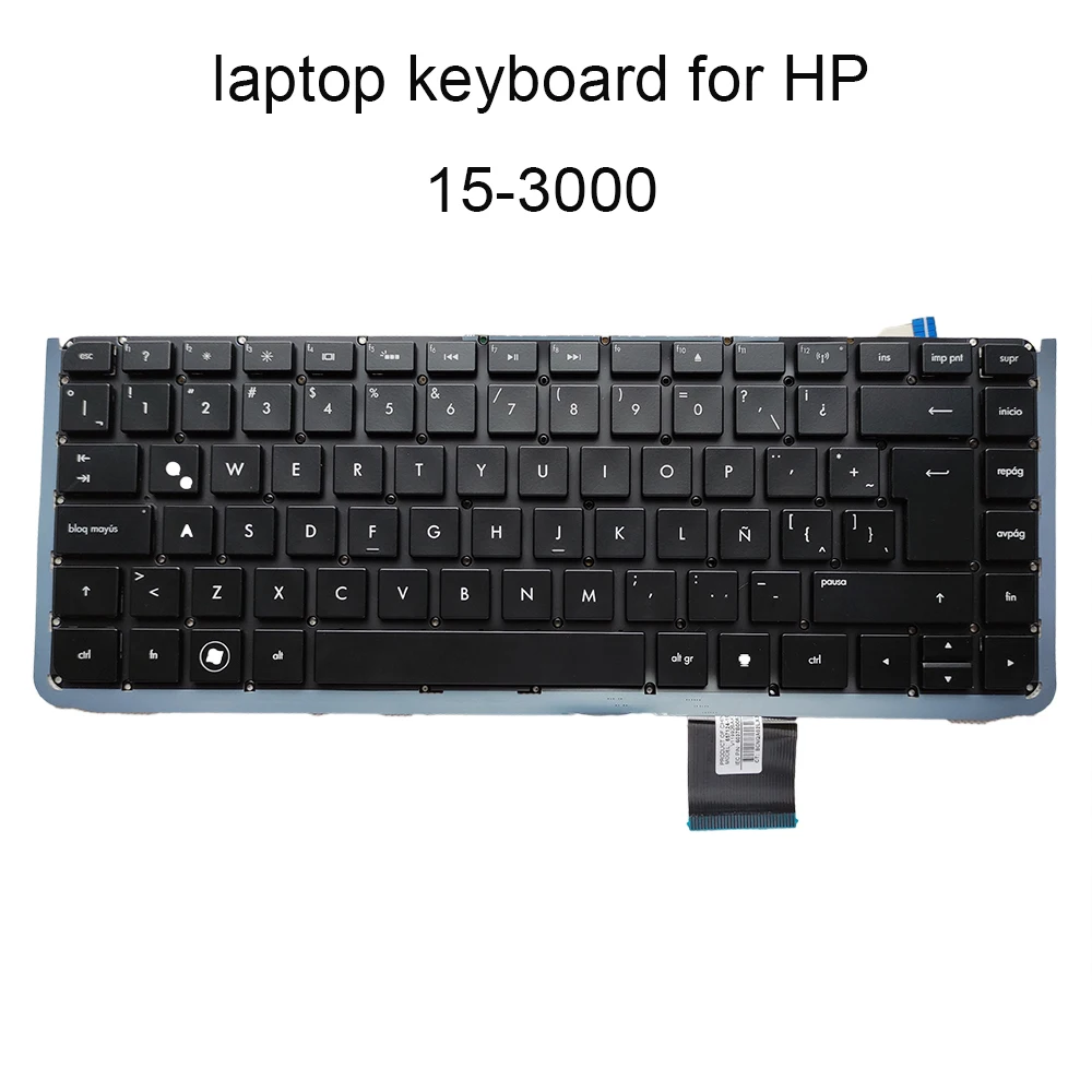 Сменные клавиатуры Клавиатура с подсветкой для HP envy 15 3000 LA Latin black notebook KB no frame 668834