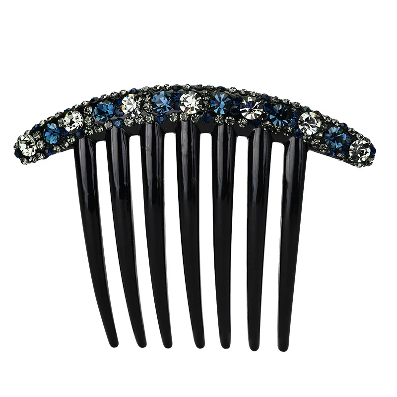 Новинка 2022 заколка Стразы с кристаллами и цветами заколки для волос головной