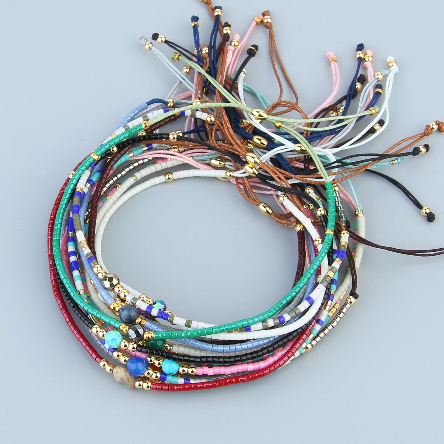 Браслеты дружбы KELITCH Miyuki браслет из бисера Кристальный ручной работы для женщин