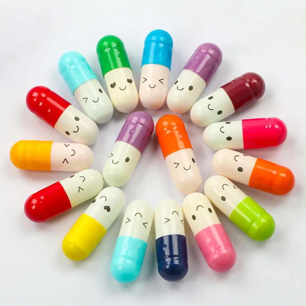 50 шт мини любовь таблетки с рулон Бумага пустой сообщение заметки в бутылке