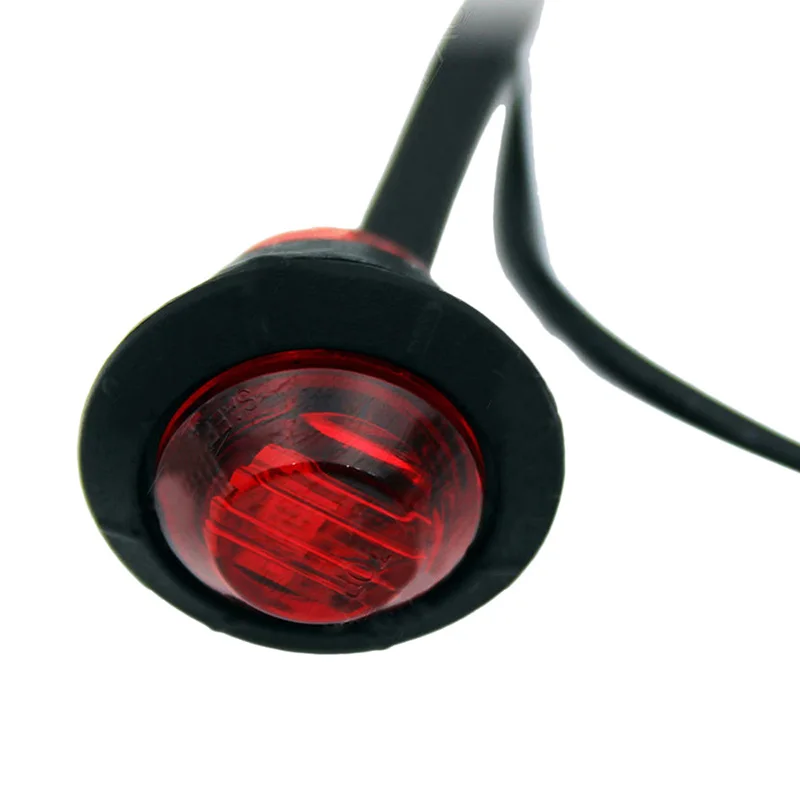 

Car Marker Mini Round Trailer Button Lamps Super Bright Waterproof High Quality