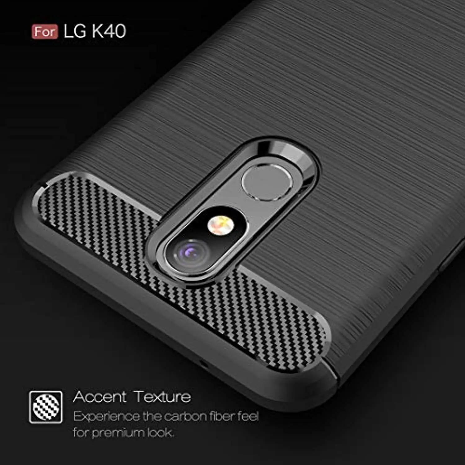 Углеродного волокна Защитный чехол для LG K40 G6 G7 G8 ThinQ V30 V30S V40 Q6 Q7 Stylo 5 K10 K8 2018 W10 W30