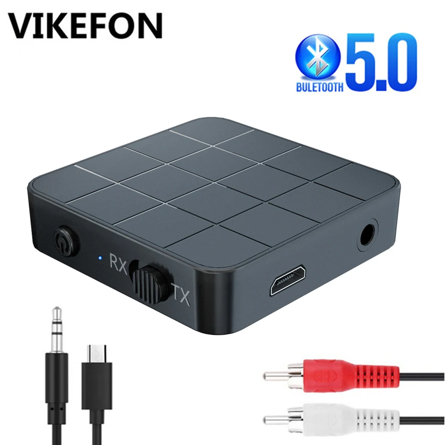 Новый Bluetooth 5 0 приемник и передатчик 2 в 1 аудио музыка стерео беспроводной адаптер