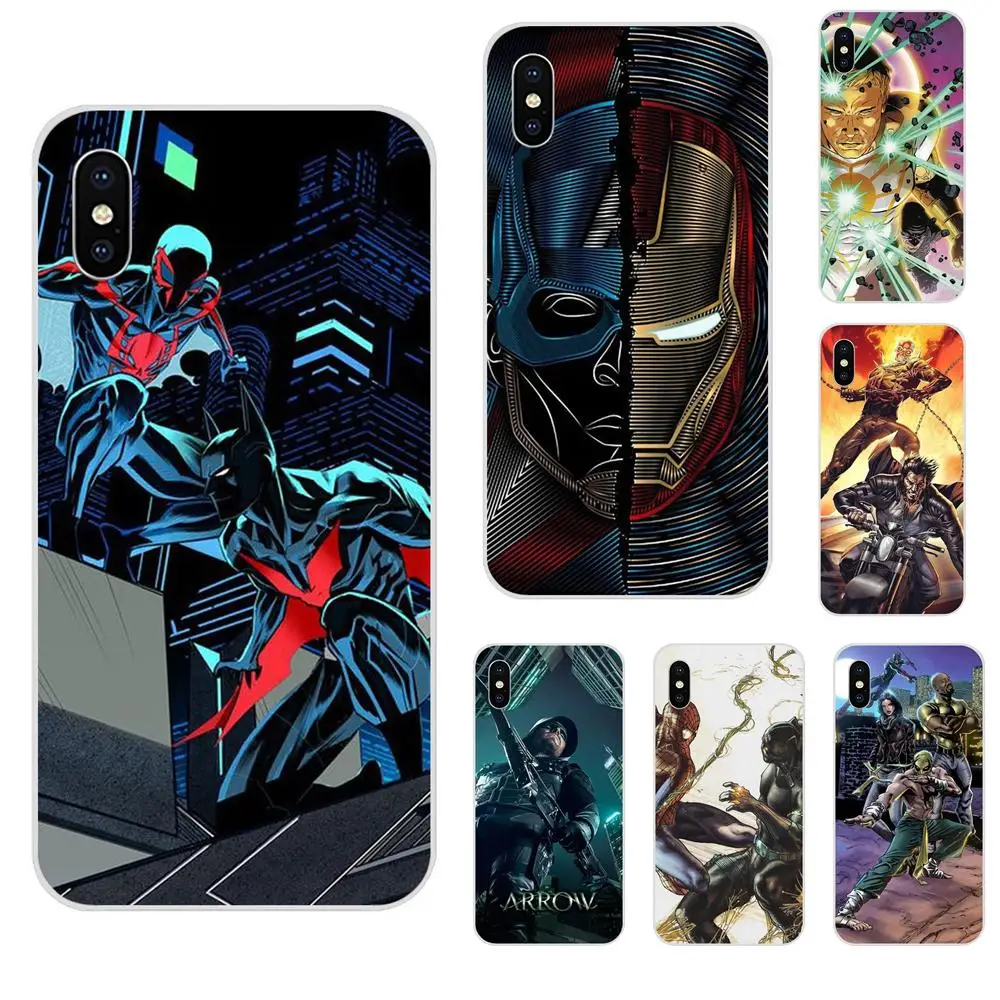 Для Galaxy J1 J2 J3 J330 J4 J5 J6 J7 J730 J8 2015 2016 2017 2018 mini Pro ТПУ оригинальный с героями комиксов