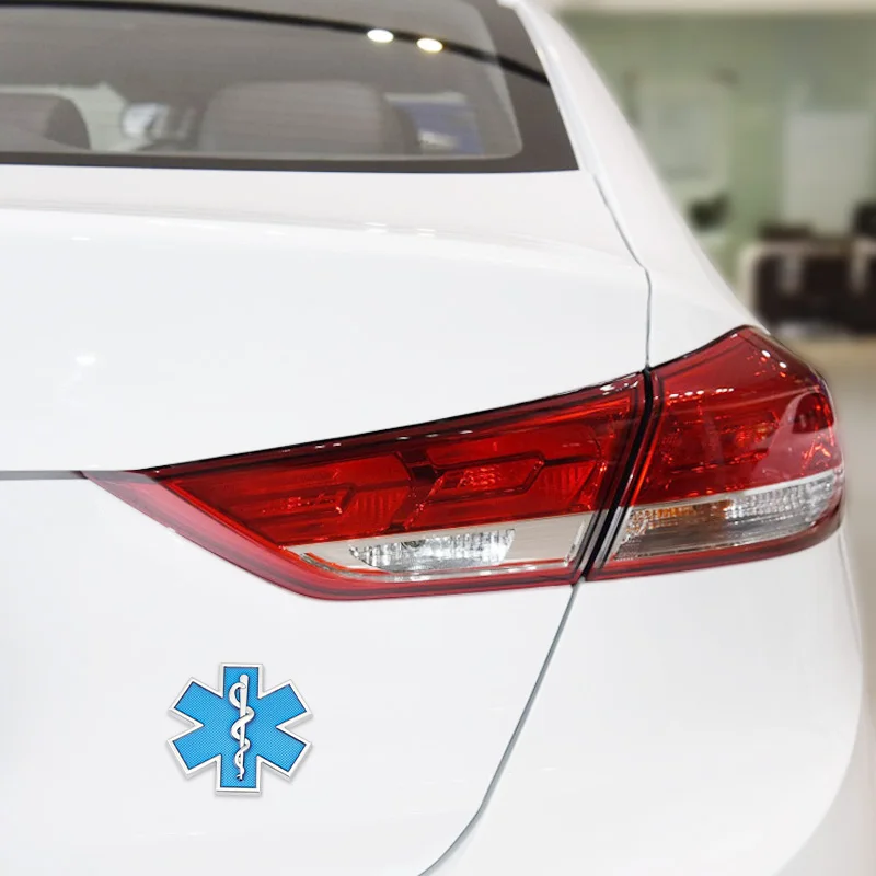 Автомобильная наклейка Star of Life эмблема значок для BMW Audi Ford Focus Honda Toyota Suzuki Skoda Nissan