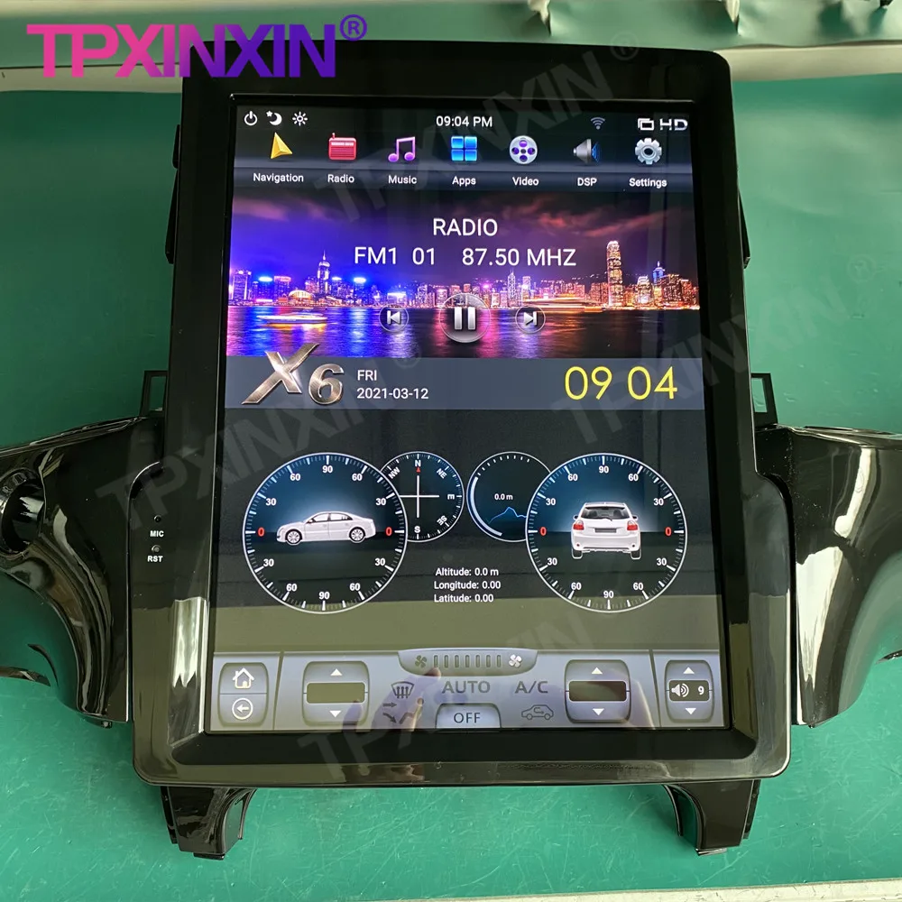 

Car Radio Multimedia For Ford Ranger 2015-2019 Tesla Android 9.0 System GPS Navigation Stereo Player Head Unit Wireless Carplay
