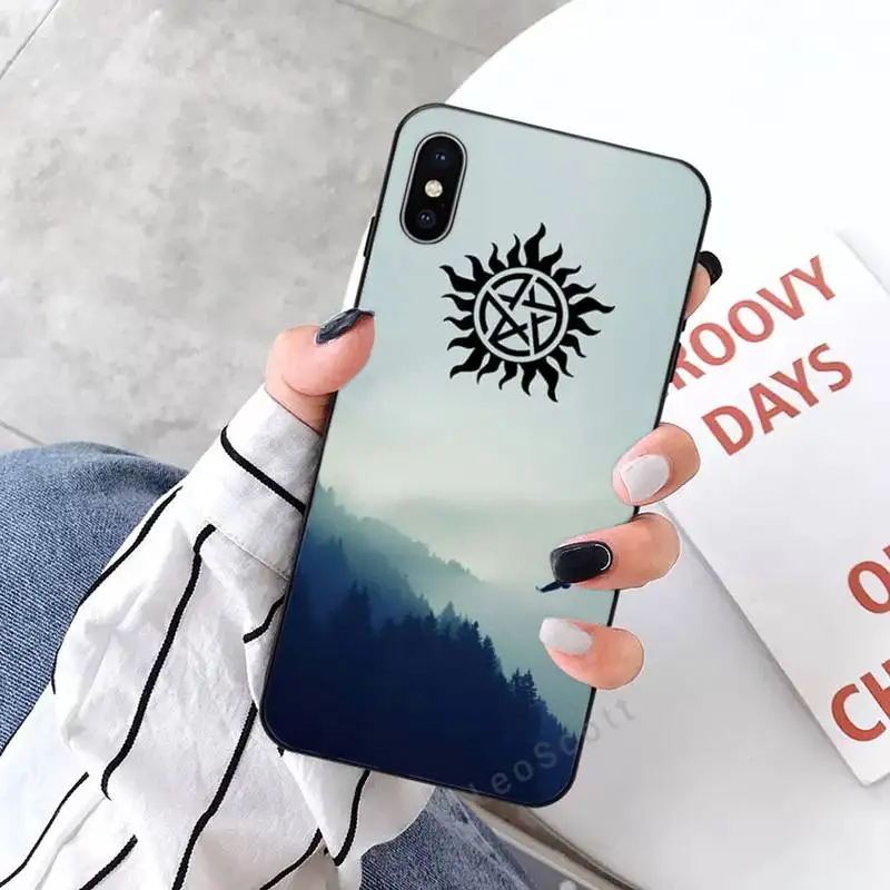 

Supernatural SPN Dean And Sam Phone Case for iPhone 11 12 mini pro XS MAX 8 7 6 6S Plus X 5S SE 2020 XR
